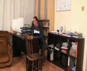 Двойное проникновение в офисную сотрудницу